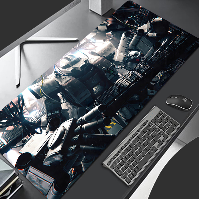 Gaming Keyboard Non Mechanical - แผ่นรองเมาส์ขนาดใหญ่ Mechanical Warrior Gundam Zaku II