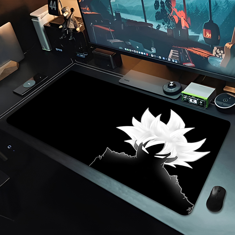Gaming Keyboard Noise - แผ่นรองเมาส์อนิเมะ DBZ สีดำ ลายดราก้อนบอล ขนาดใหญ่ สำหรับคอมพิวเตอร์