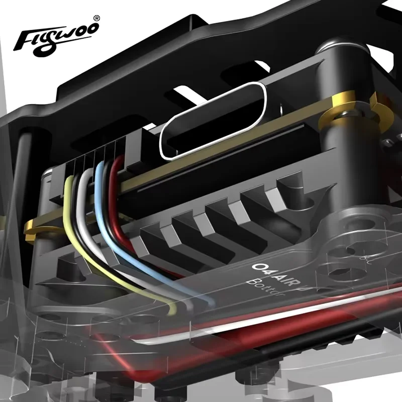 Aviator Connector Kit - ชุดอุปกรณ์ CNC ระบายความร้อน Flywoo O4 Air