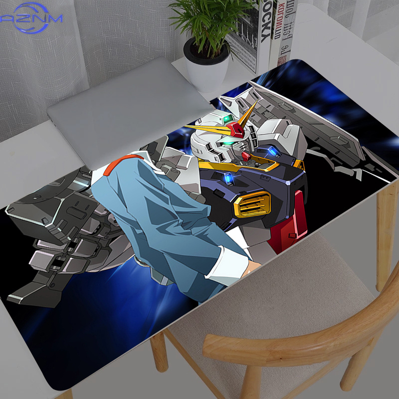 Gaming Keyboard And Mouse Mobile - แผ่นรองเมาส์ โมบิลสูทกันดั้ม เกมเมอร์ แผ่นรองเมาส์สำหรับโน้ตบุ๊กใหม่ แผ่นรองคีย์บอร์ดขนาดใหญ่ XXL