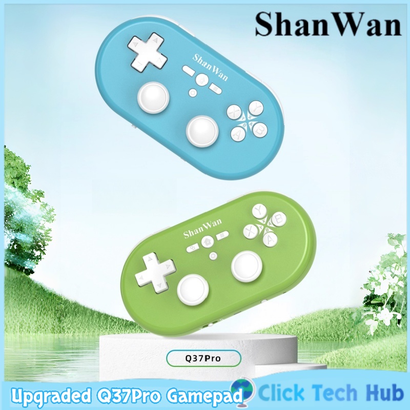 Gaming Keyboard Mini - คอนโทรลเลอร์เกมพกพา Shanwan Q37pro Mini รุ่นอัปเกรด แบบไร้สาย