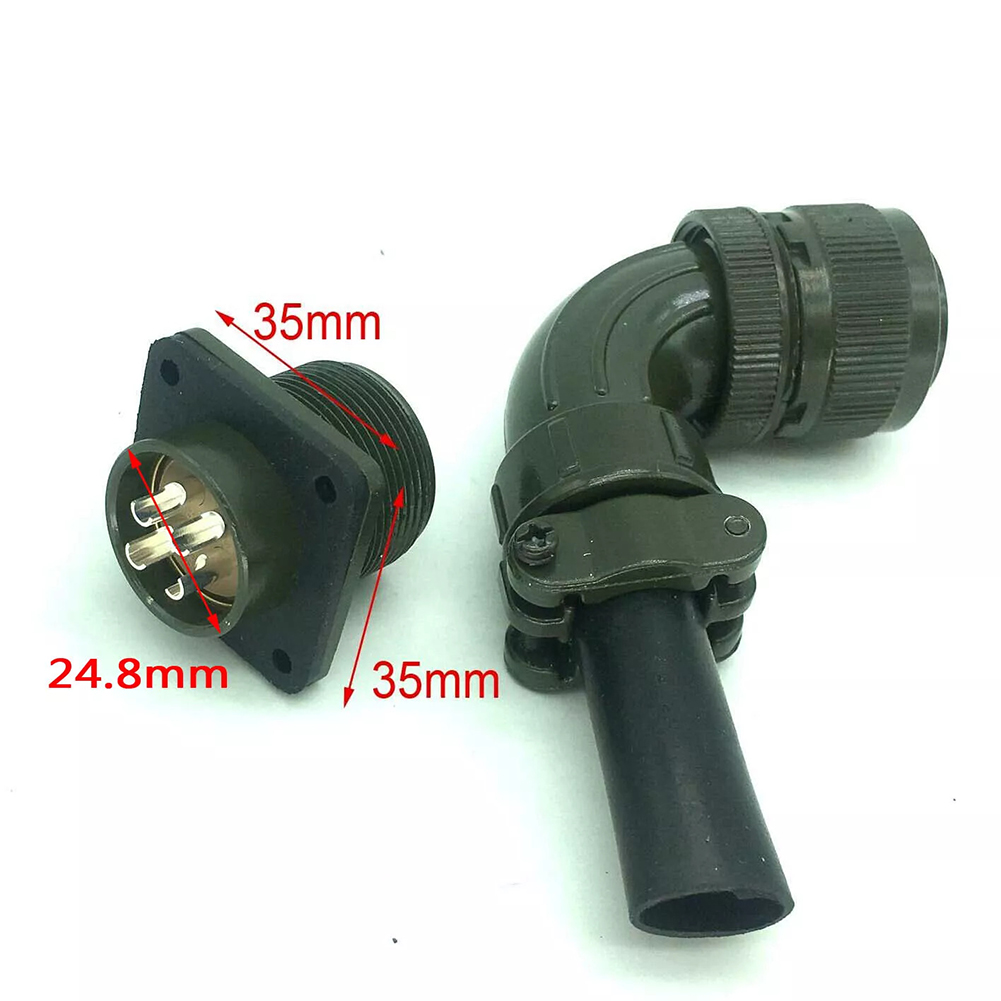 Aviator Connector Kit - ขั้วต่อ 90 องศา ขั้วต่อ 4 พิน