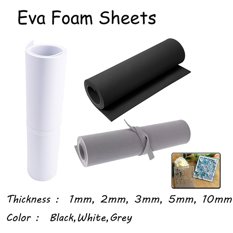 Pe Foam Sheet - 1 มม.2 มม.3 มม.5 มม.10 มม.แผ่นโฟมEVAดูดซับเสียงเสียงรบกวนSponโฟมหัตถกรรมEVAแผ่นHandmadeชุดทําวัสดุ