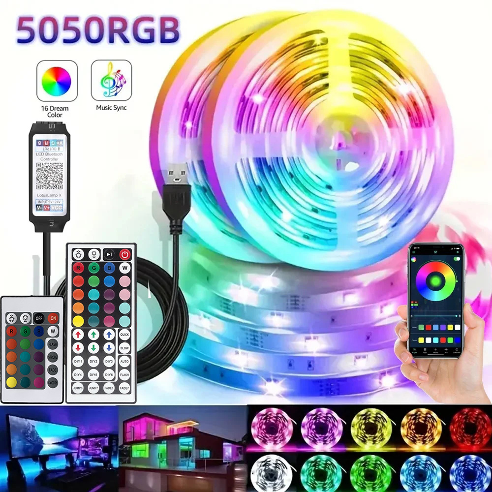 Rgb Underglow Strip - ไฟ LED RGB อัจฉริยะสำหรับเล่นเกม แถบไฟ USB