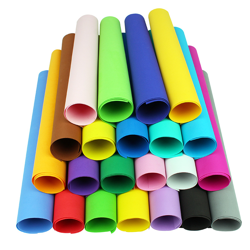 Pe Foam Sheet - 5pcs 85x50 ซม.สีสันแผ่นโฟม Eva คอสเพลย์ Eva