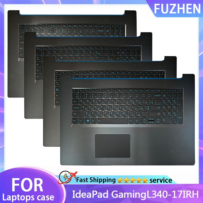 Gaming Keyboard Backlit - ใหม่สำหรับไอเดียแพด เกมมิ่ง L340-17IRH แล็ปท็อปแป้นพิมพ์/US/SP/FR/RU คีย์บอร์ดเรืองแสง 5CB0U42829