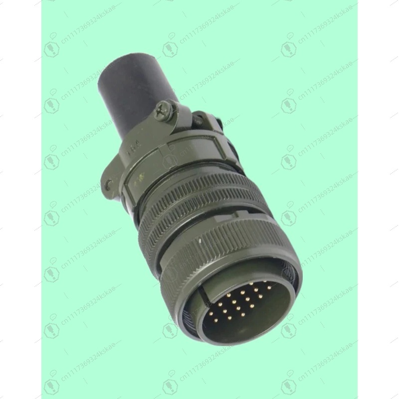 Aviator Connector Kit - ชุดปลั๊กอากาศยานมาตรฐานทางการทหาร 24 คอร์ 5015, ขั้วต่อสายเคเบิลแบบวงกลมกันน้ำ MS3102A24‑28P
