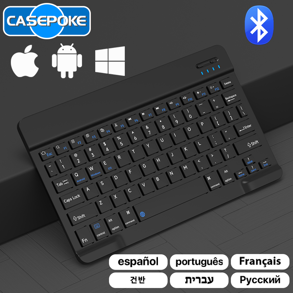 Gaming Keyboard Mouse Wireless - CASEPOKE สําหรับ iPad Xiaomi Samsung Huawei
