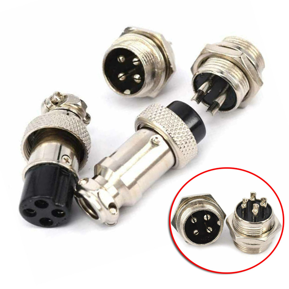 ชุดขั้วต่อการบิน GX16-4 แบบ 4  - Aviator Connector Kit บทวิจารณ์และราคา