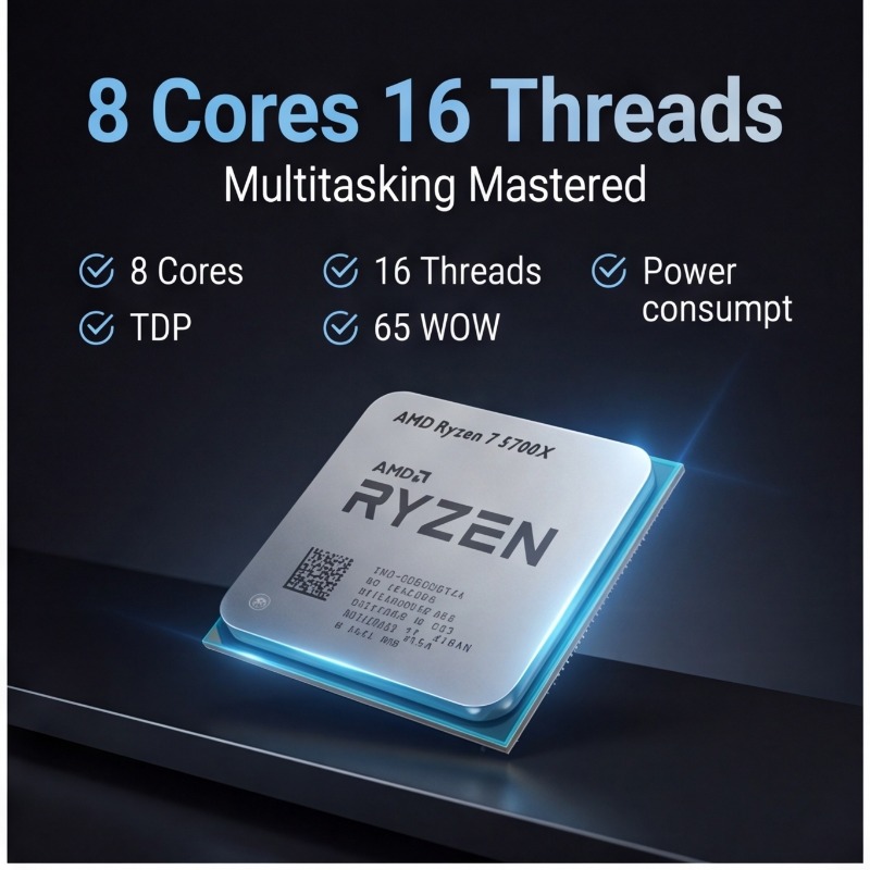 ซีพียูทดแทนระบบ AM4 AMD Ryzen  - Amd Cpu Ryzen 7 บทวิจารณ์และราคา