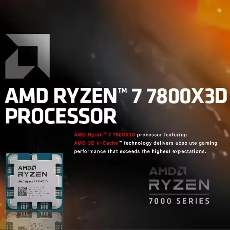 ซีพียู AMD R7 7800X3D 8-คอร์ 1 - Amd Cpu Ryzen 7 บทวิจารณ์และราคา
