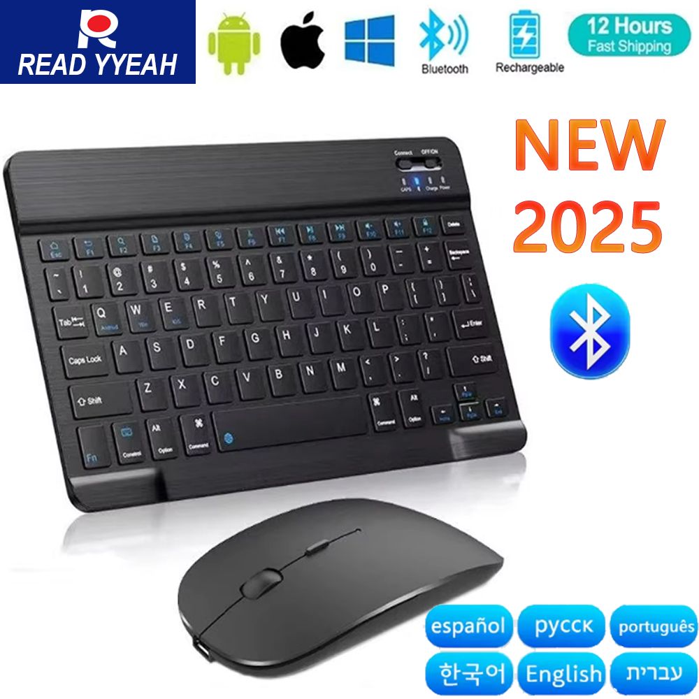ใหม่ 2025 บลูทูธคีย์บอร์ดไร้สา - Gaming Keyboard Mouse Wireless บทวิจารณ์และราคา