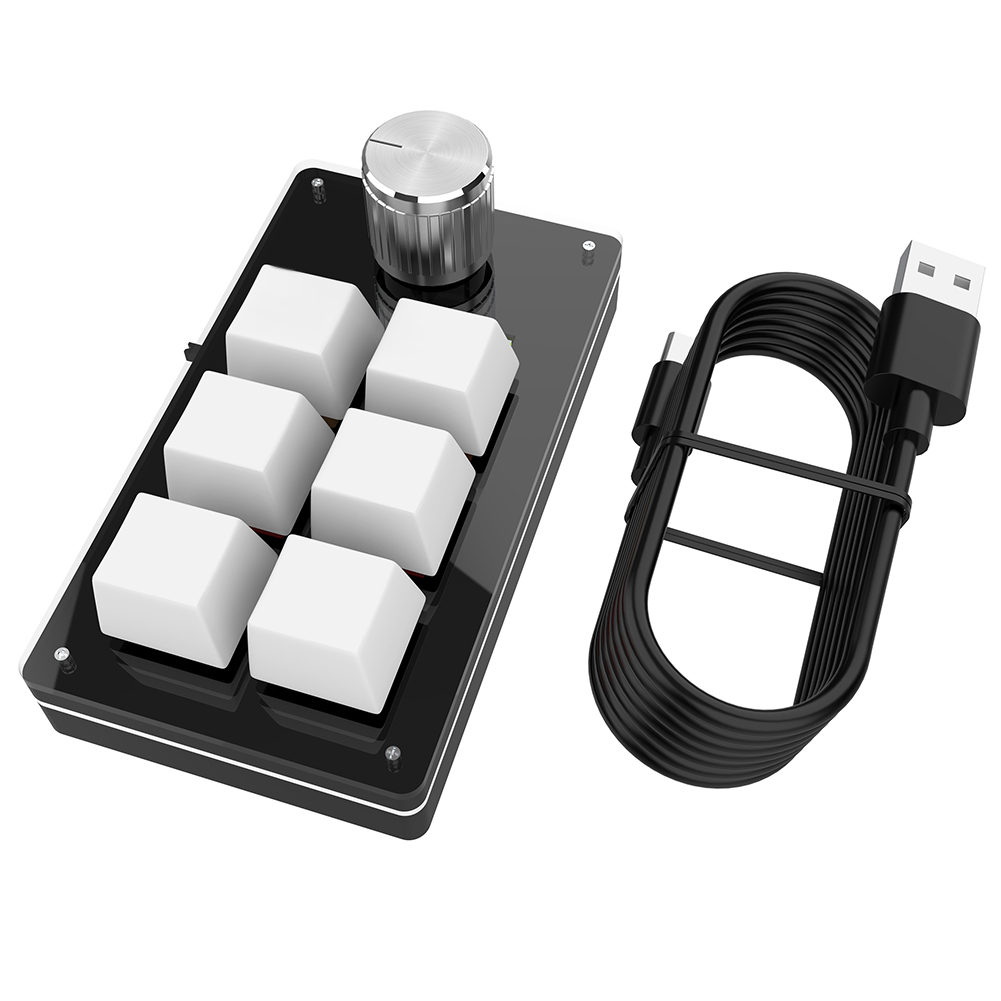 คีย์บอร์ดเกมมิ่งแบบกลไก 6 ปุ่ม - Gaming Keyboard 1 Hand บทวิจารณ์และราคา