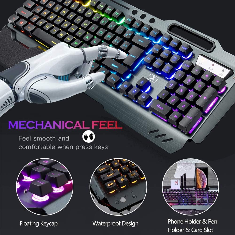 K680 คีย์บอร์ดเกมไร้สายและเมาส - Gaming Keyboard Ergonomic บทวิจารณ์และราคา