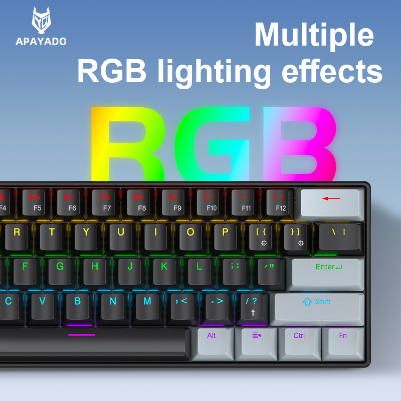 APAYADO K61 Mini Mechanical Ke - Gaming Keyboard Mini Mechanical บทวิจารณ์และราคา