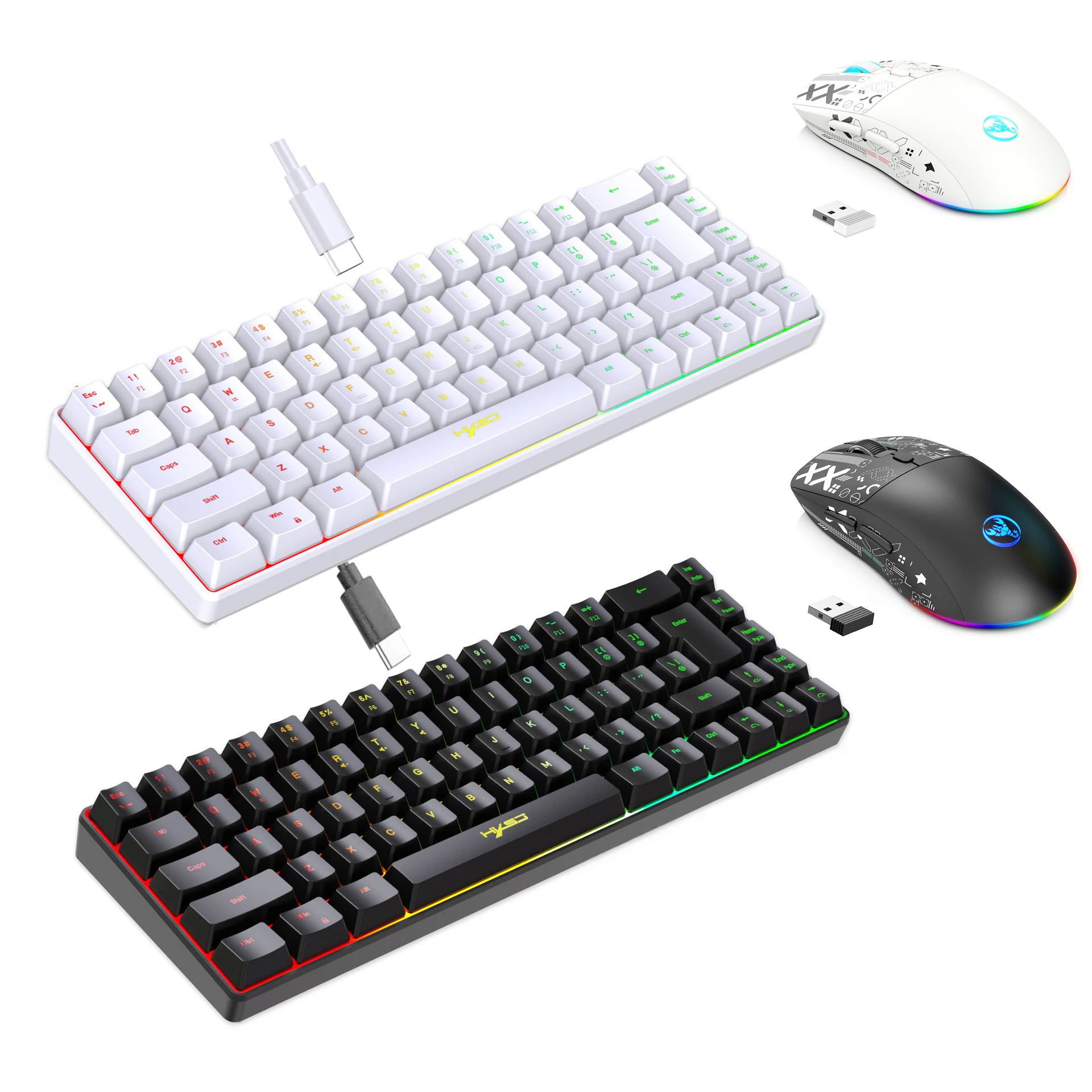 ชุดคีย์บอร์ดและเมาส์พร้อมไฟแบ็ - Gaming Keyboard Mouse And Headset Combo บทวิจารณ์และราคา
