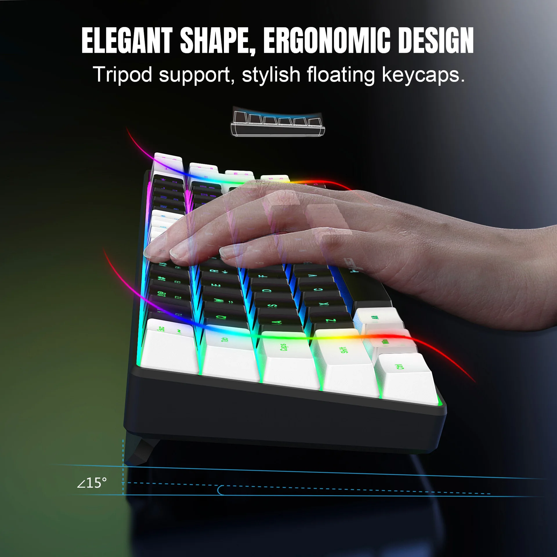 ชุดคีย์บอร์ดและเมาส์พร้อมไฟแบ็ - Gaming Keyboard Mouse And Headset Combo บทวิจารณ์และราคา
