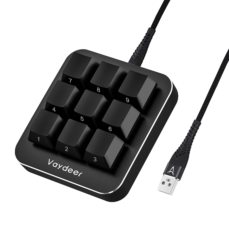 แป้นพิมพ์มัลติฟังก์ชั่น9ปุ่มตั - Gaming Keyboard Mini Mechanical บทวิจารณ์และราคา