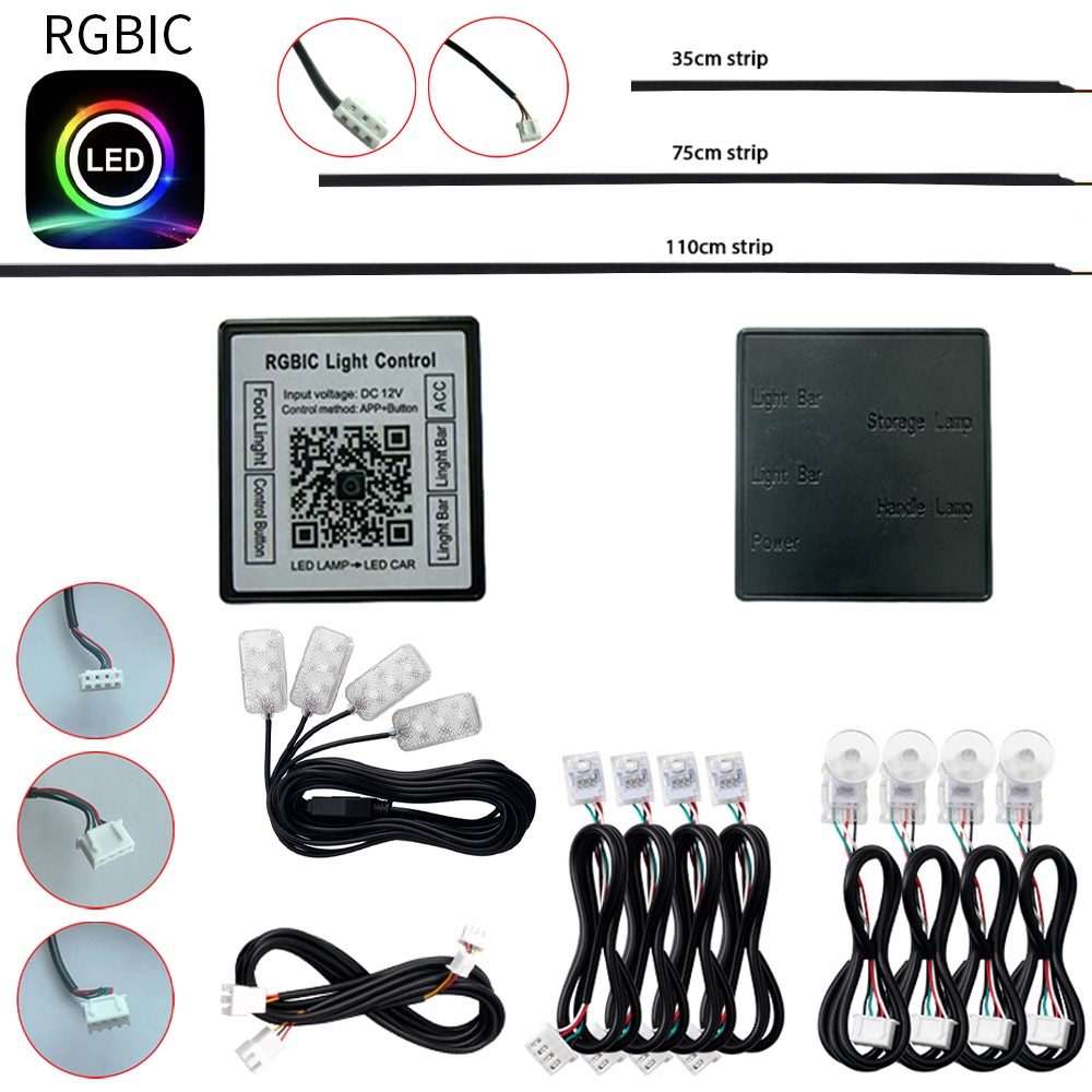สีเต็มรูปแบบลําแสง Symphony RG - Rgb Underglow Strip บทวิจารณ์และราคา