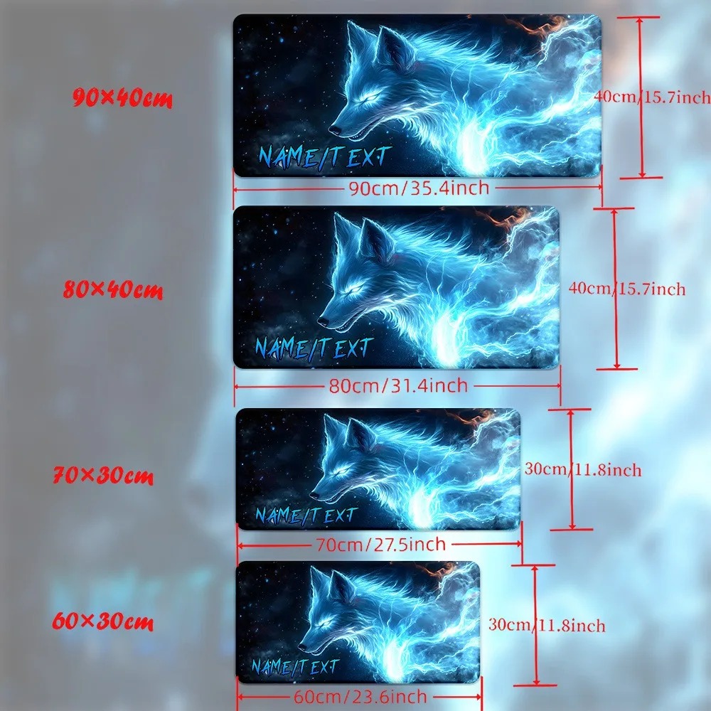 แผ่นรองเมาส์ขนาด XXL พิมพ์ลาย  - Gaming Keyboard Name บทวิจารณ์และราคา