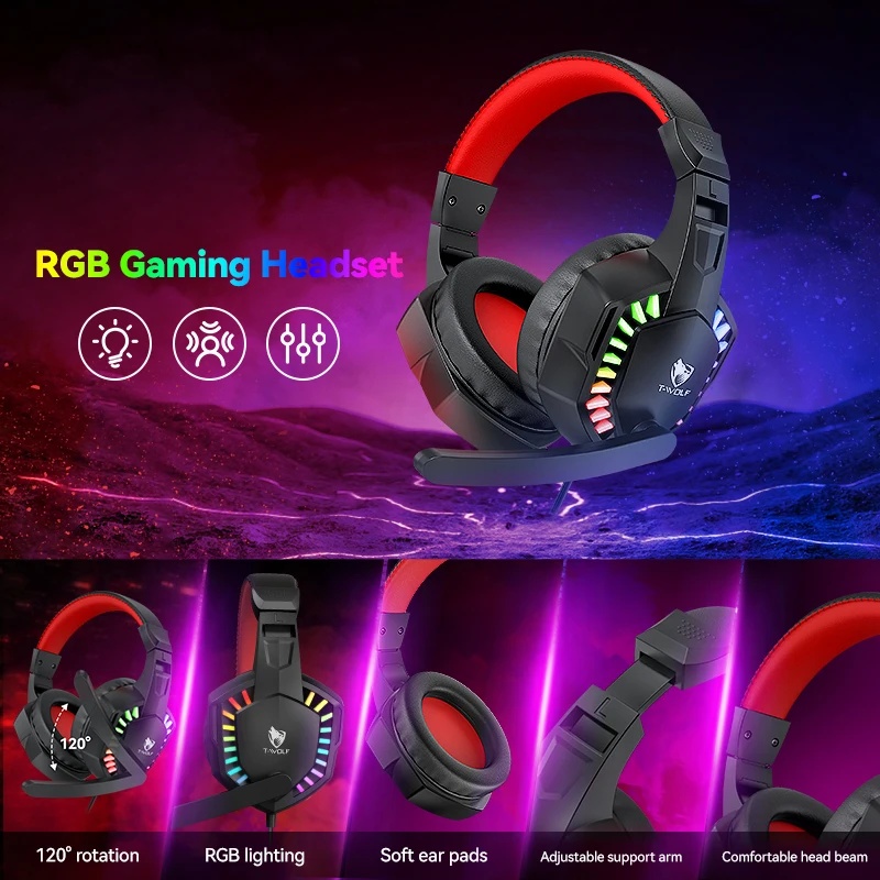 ชุดคอมโบเกมมิ่ง 5-in-1 ประกอบด - Gaming Keyboard Mouse And Headset Combo บทวิจารณ์และราคา
