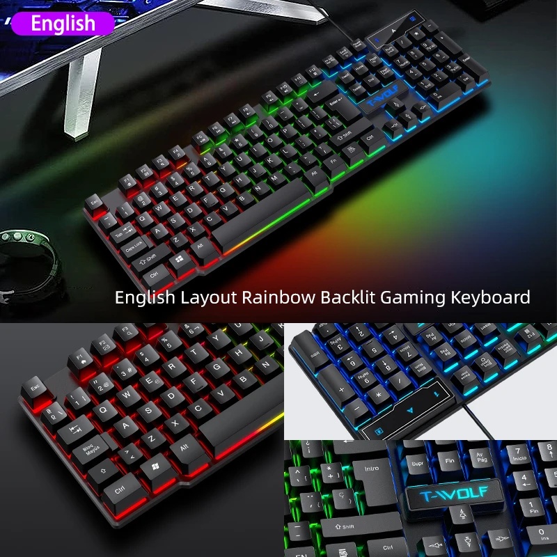 ชุดคอมโบเกมมิ่ง 5-in-1 ประกอบด - Gaming Keyboard Mouse And Headset Combo บทวิจารณ์และราคา