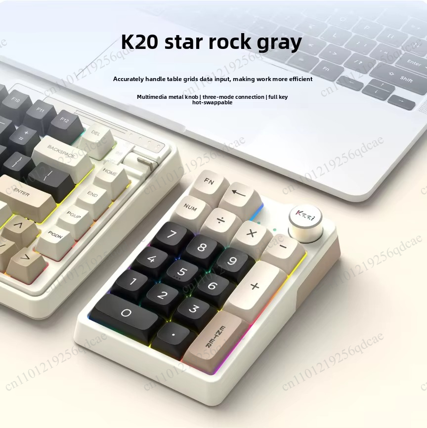 Kzzi K20 คีย์บอร์ดขนาดเล็ก สาม - Gaming Keyboard Mini Mechanical บทวิจารณ์และราคา