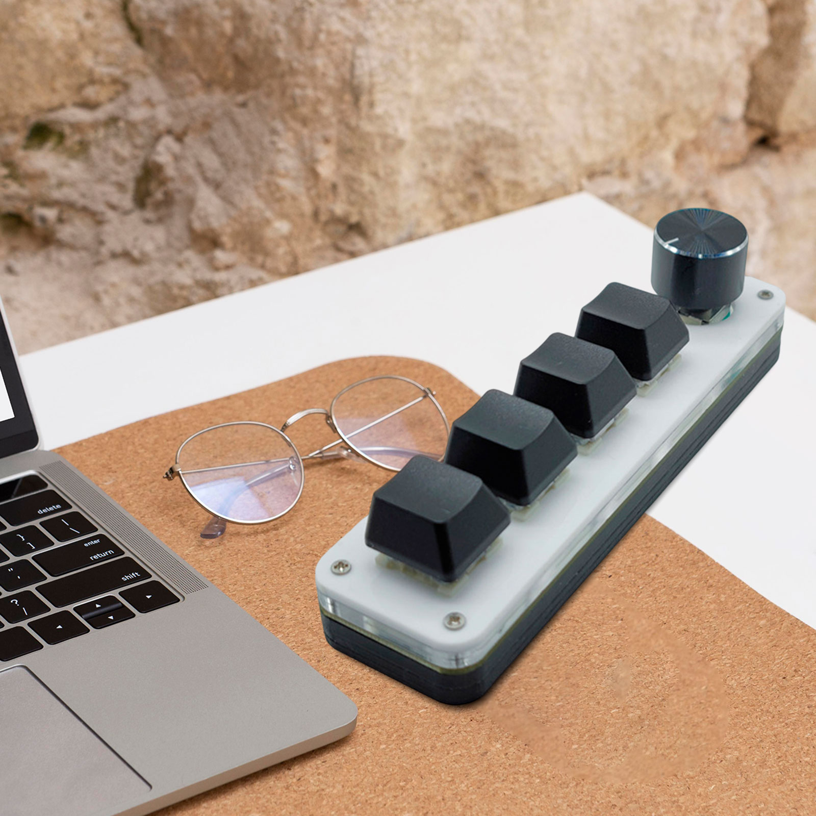 คีย์บอร์ดแบบปรับแต่งได้คีย์บอร - Gaming Keyboard Mini Mechanical บทวิจารณ์และราคา