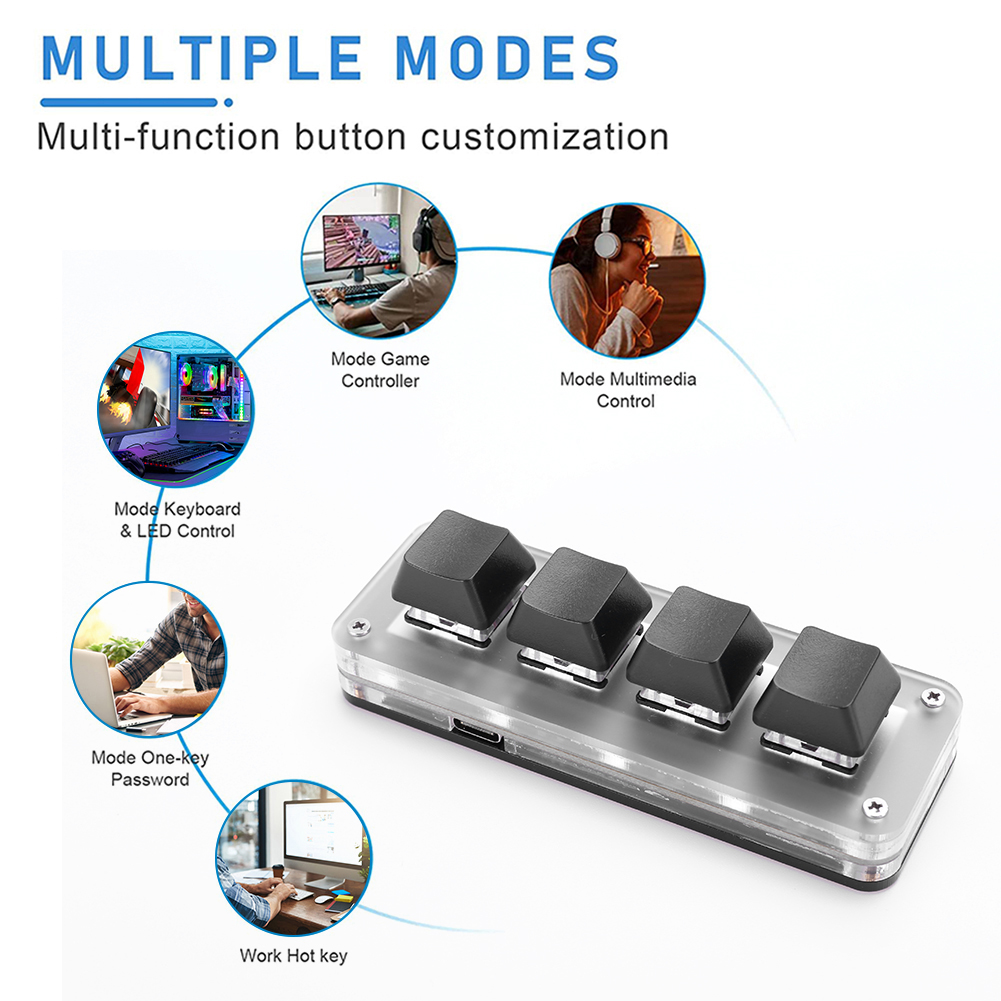 คีย์บอร์ดเกมมิ่งแบบกลไก 3 ปุ่ม - Gaming Keyboard 1 Hand บทวิจารณ์และราคา