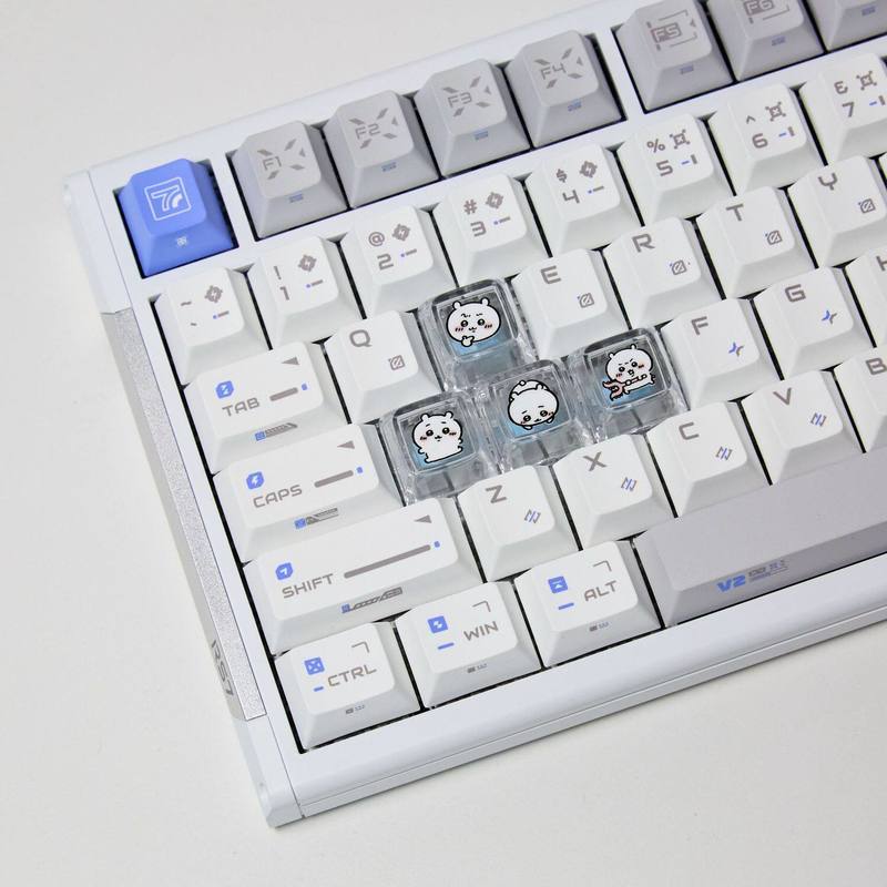 ชิคาวะ 4 ชิ้น คีย์แคปแบบโปร่งแ - Gaming Keyboard Backlit บทวิจารณ์และราคา