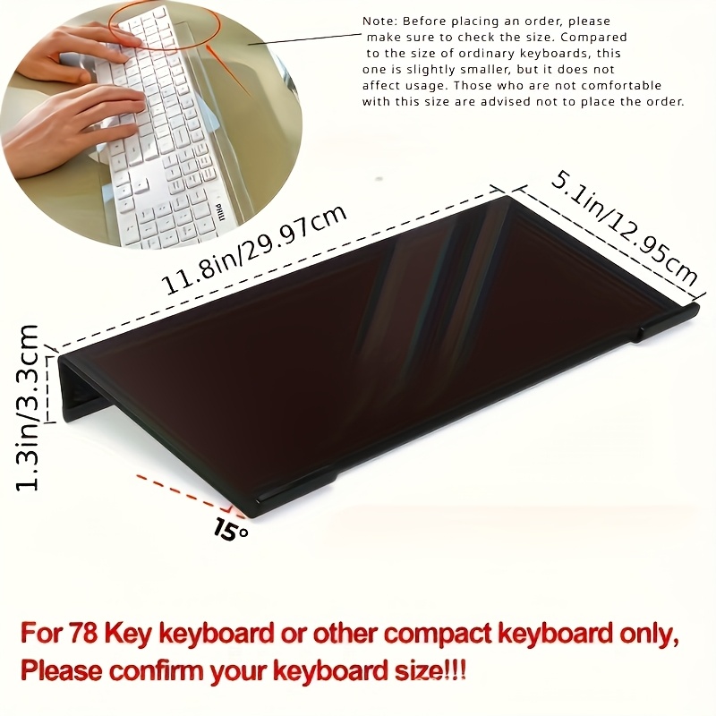 ขาตั้งคีย์บอร์ดอะคริลิค ตัวจัด - Gaming Keyboard Ergonomic บทวิจารณ์และราคา