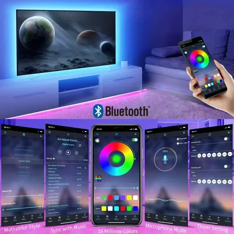 ไฟ LED RGB อัจฉริยะสำหรับเล่นเ - Rgb Underglow Strip บทวิจารณ์และราคา
