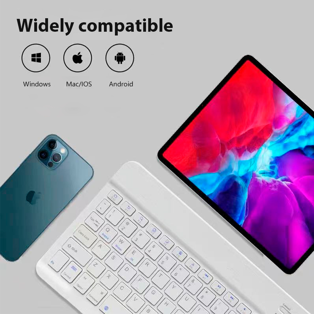 คีย์บอร์ดไร้สาย Bluetooth โทรศ - Gaming Keyboard Mouse Wireless บทวิจารณ์และราคา