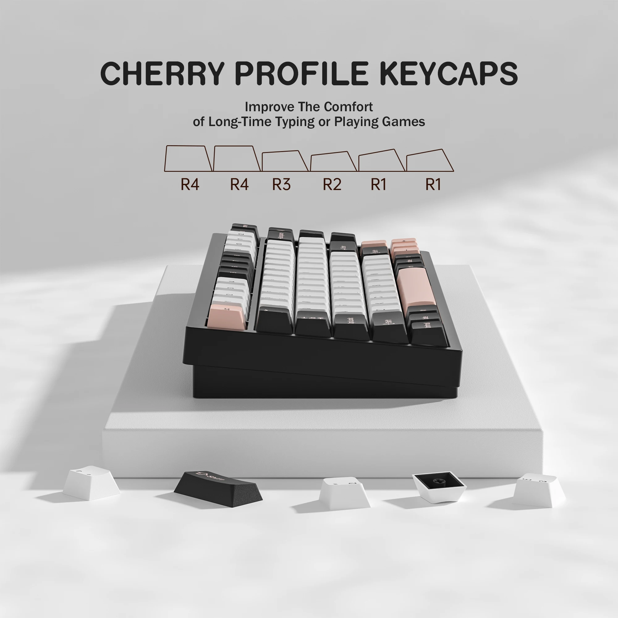 คีย์แคป KBDiy GMK Olivia สำหรั - Gaming Keyboard Number Pad บทวิจารณ์และราคา