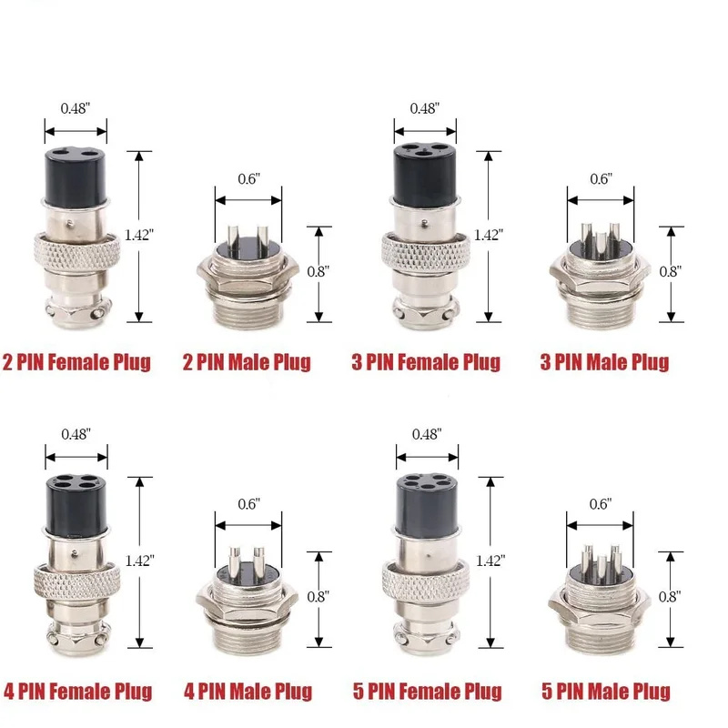 14 ชิ้น 7 มูลค่า 2 3 4 5 6 8 P - Aviator Connector Kit บทวิจารณ์และราคา