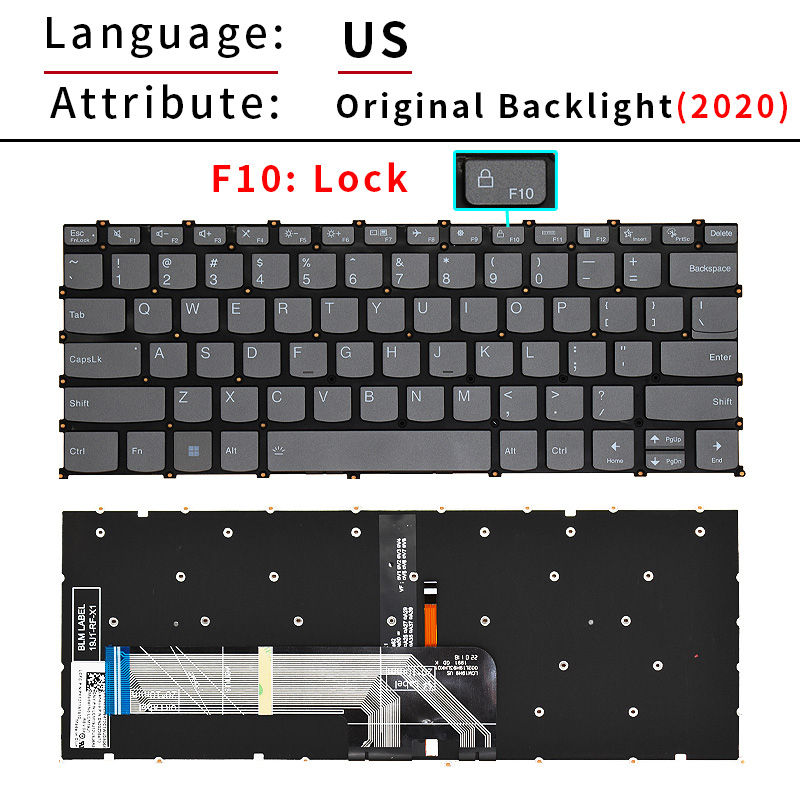 UK สเปน PT-BR บราซิลคีย์บอร์ดแ - Gaming Keyboard Backlit บทวิจารณ์และราคา