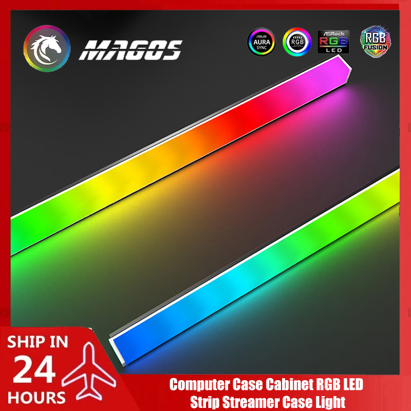 ไฟ LED RGB สำหรับตู้คอมพิวเตอร - Rgb Underglow Strip บทวิจารณ์และราคา