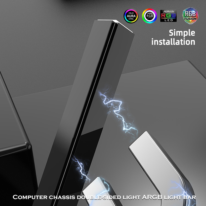ไฟ LED RGB สำหรับตู้คอมพิวเตอร - Rgb Underglow Strip บทวิจารณ์และราคา