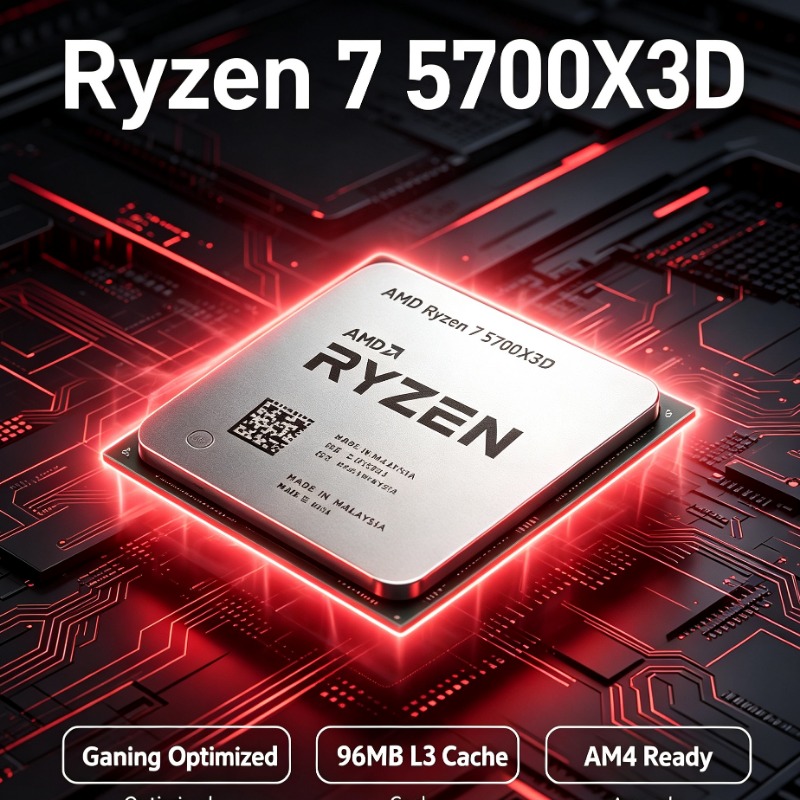 Ryzen 7 5700X3D โปรเซสเซอร์เดส - Amd Cpu Ryzen 7 บทวิจารณ์และราคา