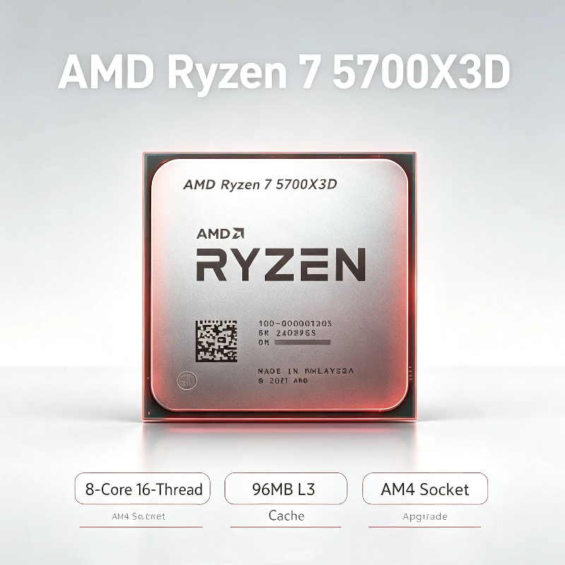 Ryzen 7 5700X3D โปรเซสเซอร์เดส - Amd Cpu Ryzen 7 บทวิจารณ์และราคา