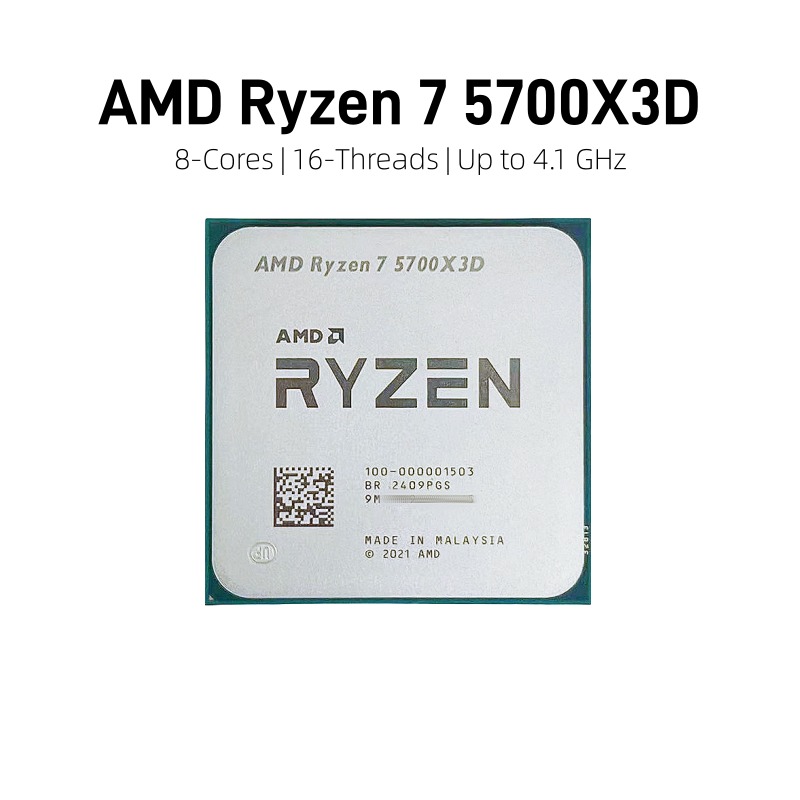 Ryzen 7 5700X3D โปรเซสเซอร์เดส - Amd Cpu Ryzen 7 บทวิจารณ์และราคา