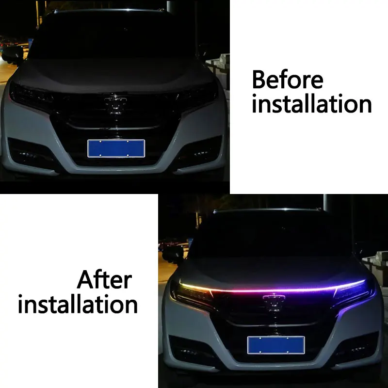 ไฟตกแต่งฝากระโปรงรถยนต์ 120/15 - Rgb Underglow Strip บทวิจารณ์และราคา