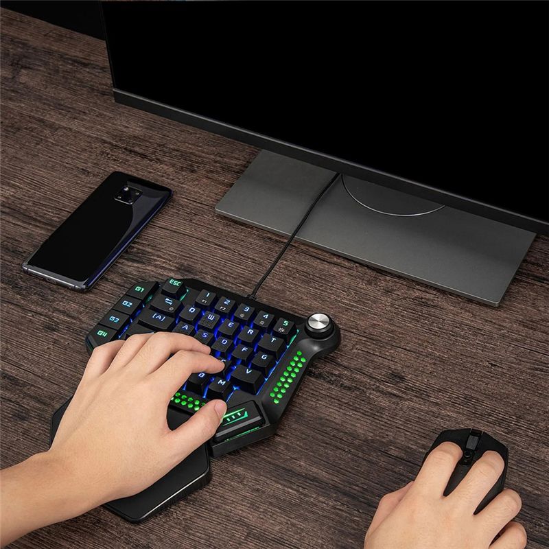 AEF6-คีย์บอร์ดเกมมิ่งแบบใช้มือ - Gaming Keyboard Training บทวิจารณ์และราคา
