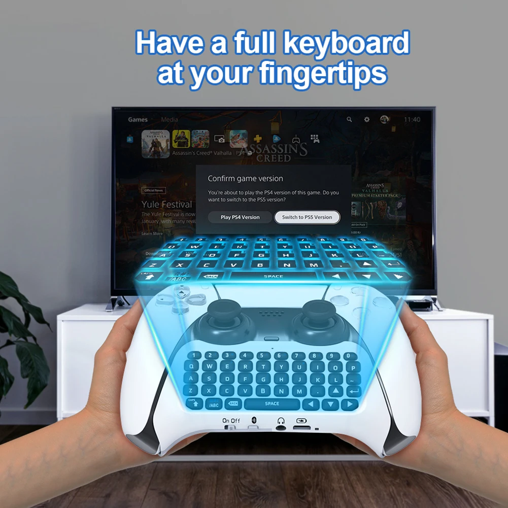 สําหรับ Ps5 3.5 มม.คีย์บอร์ดไร - Gaming Keyboard Mini บทวิจารณ์และราคา