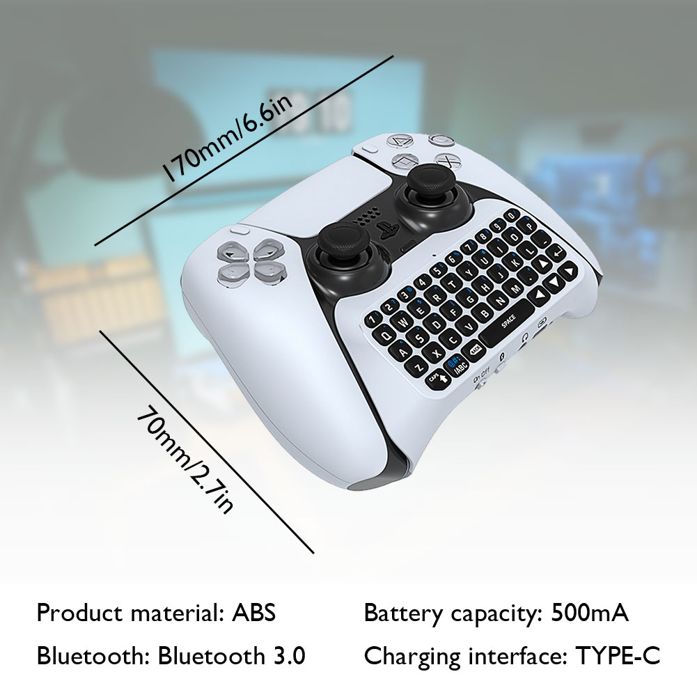 สําหรับ Ps5 3.5 มม.คีย์บอร์ดไร - Gaming Keyboard Mini บทวิจารณ์และราคา