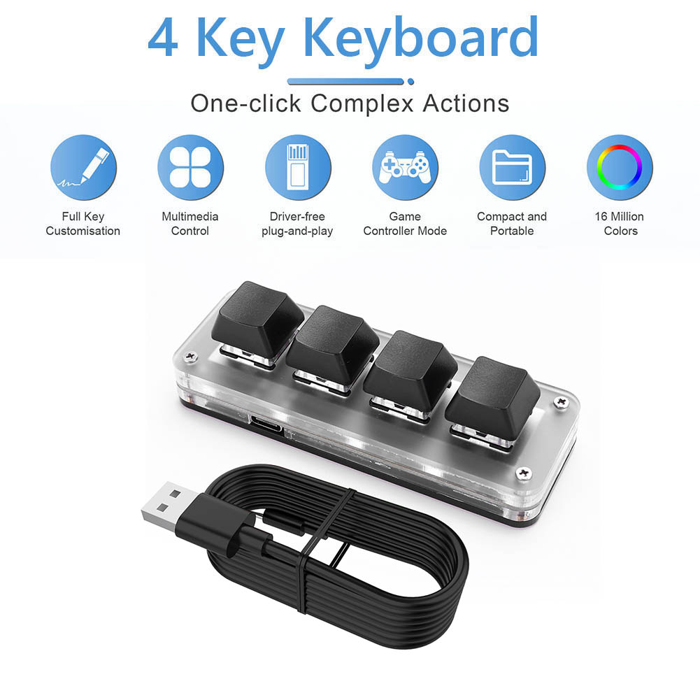 คีย์บอร์ดเกมมิ่งแบบมีสาย USB ใ - Gaming Keyboard 1 Hand บทวิจารณ์และราคา