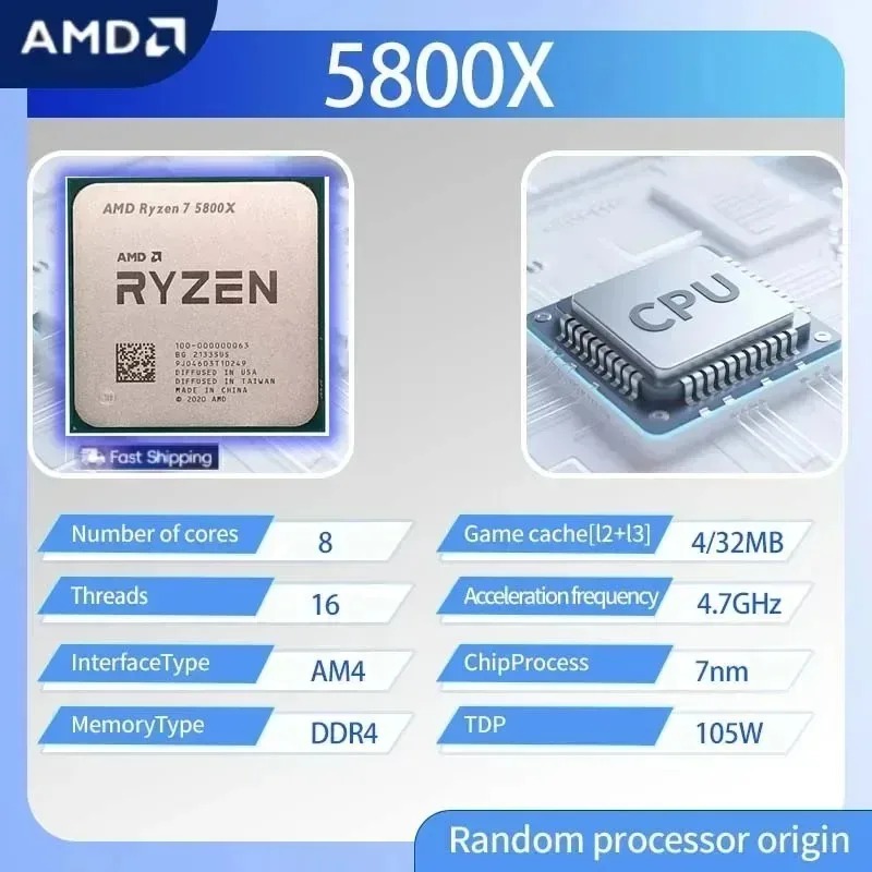 ซ็อกเก็ต AM4 2026 ซีพียู AMD R - Amd Cpu Ryzen 7 บทวิจารณ์และราคา