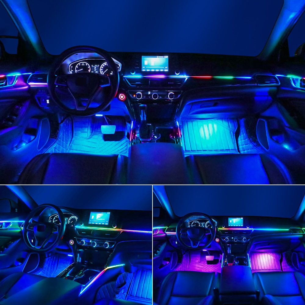 Universal LED รถ Ambient Light - Rgb Underglow Strip บทวิจารณ์และราคา