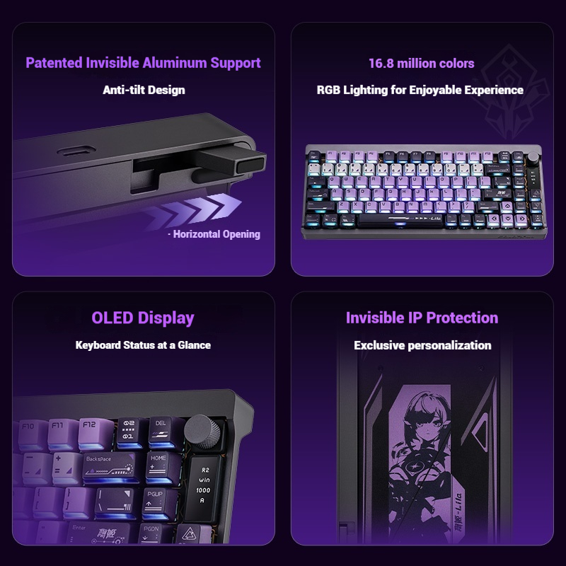 คีย์บอร์ดแม่เหล็ก Colorful Sta - Gaming Keyboard Mechanical บทวิจารณ์และราคา
