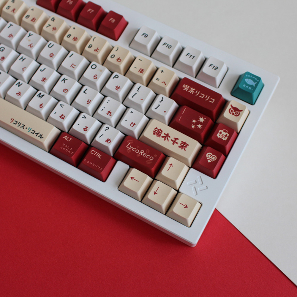คีย์แคปอะนิเมะ Lycoris Recoil  - Gaming Keyboard Ergonomic บทวิจารณ์และราคา
